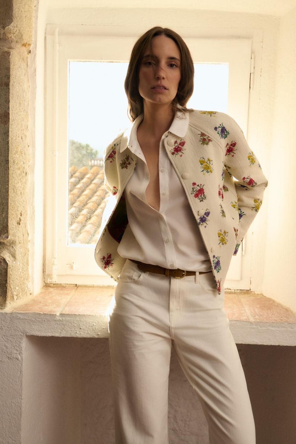Eseoese CHAQUETA ESTAMPADA EDITH Liquidación