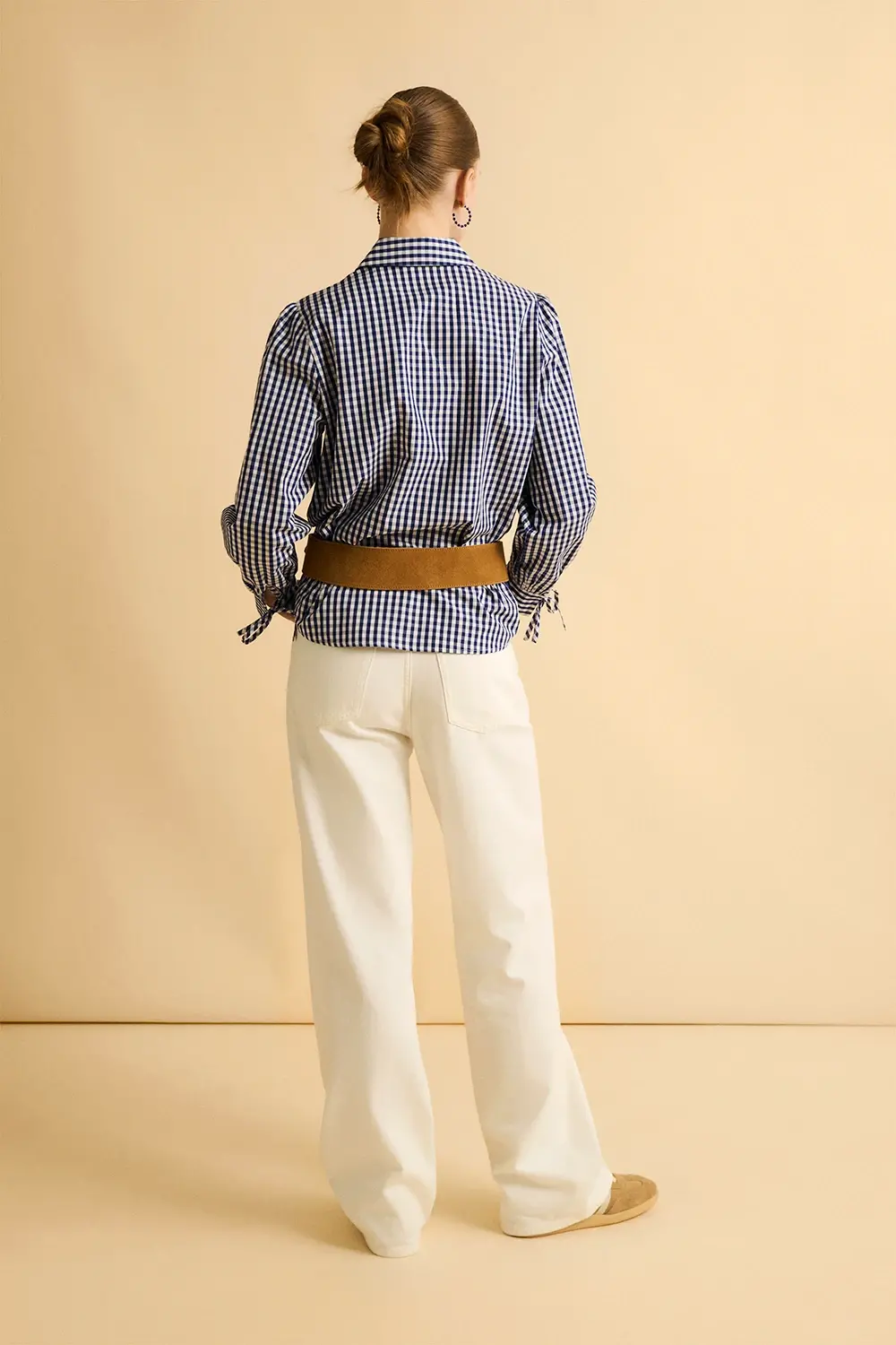 Eseoese CAMISA CUADROS LEANDRA CHECKS Mejor oferta