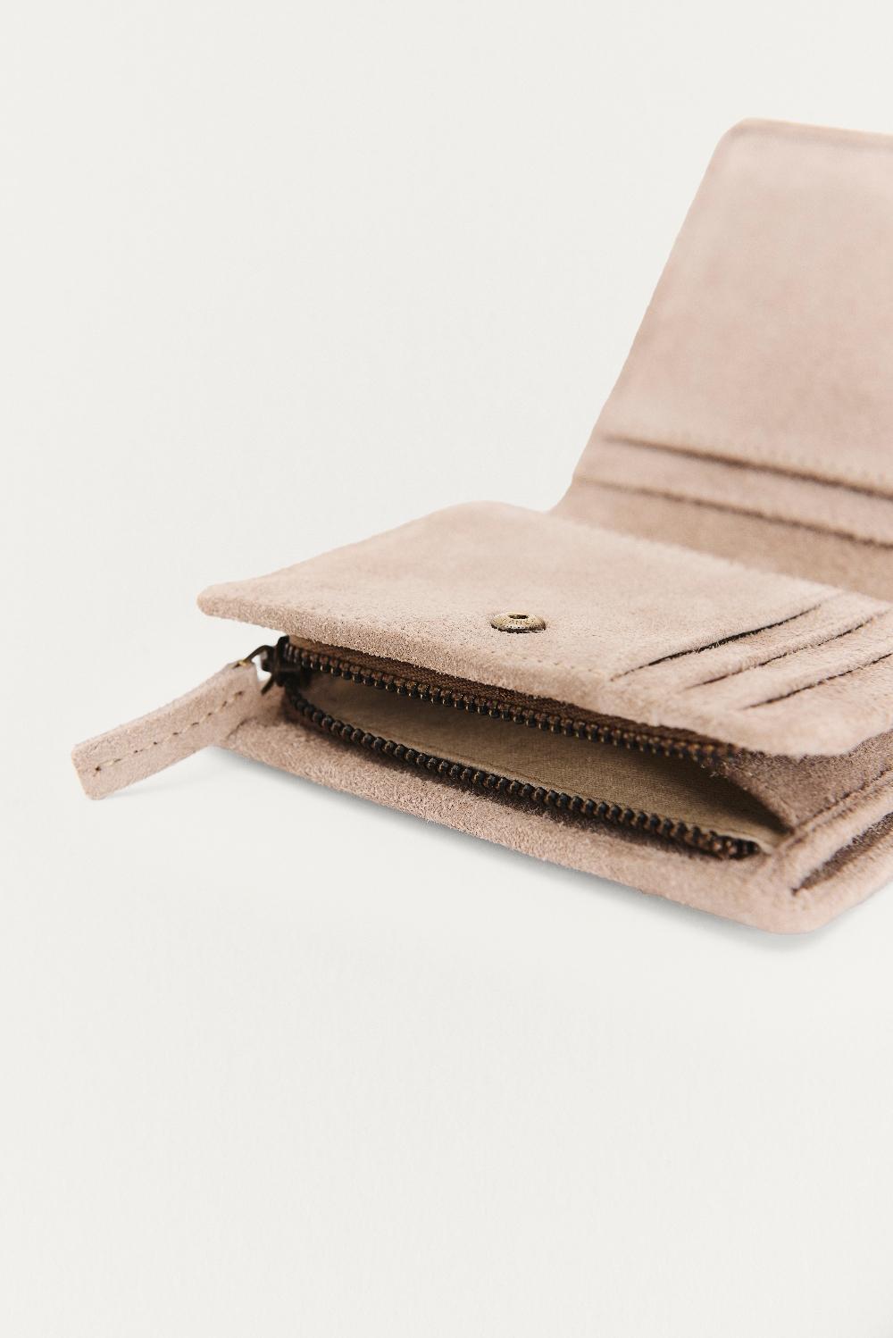 Eseoese CARTERA PIEL SUEDE Solo hoy