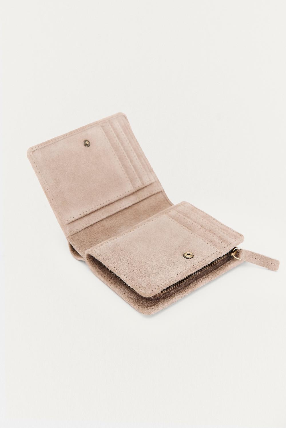 Eseoese CARTERA PIEL SUEDE Solo hoy