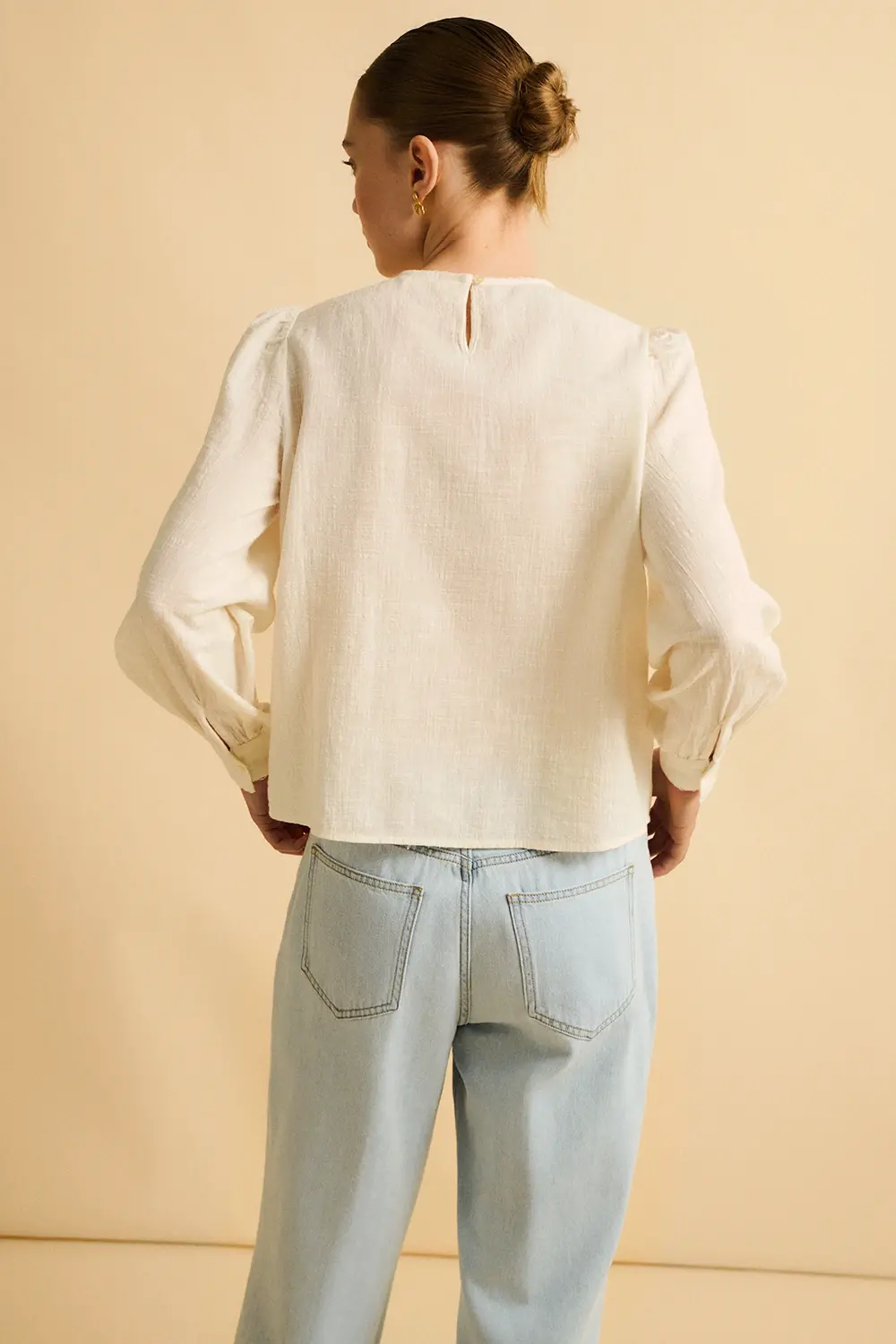 Eseoese CAMISA ROMÁNTICA AMEDIE Ofertas especiales