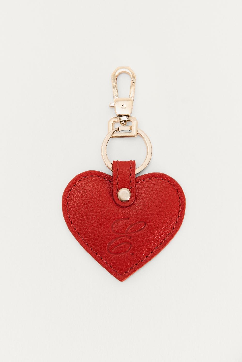 Eseoese LLAVERO PIEL HEART