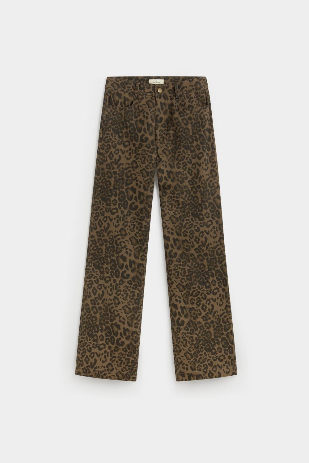 Eseoese PANTALÓN LEOPARDO ÚLTIMAS EDICIONES