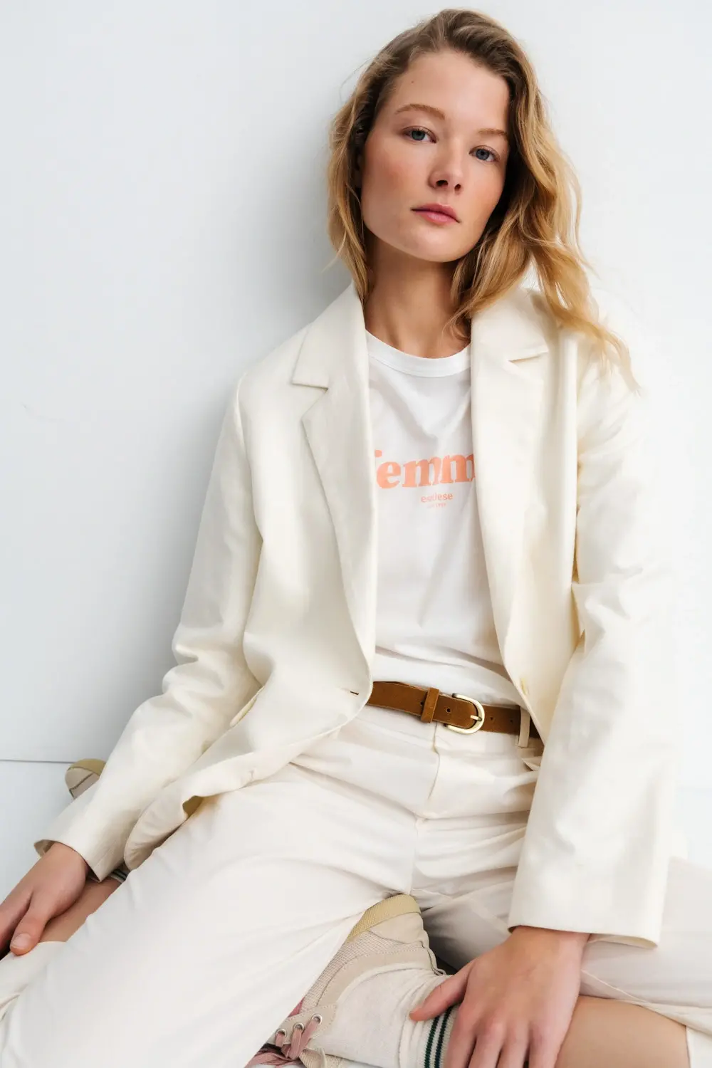 Eseoese CAMISETA ALGODÓN FEMME Última moda
