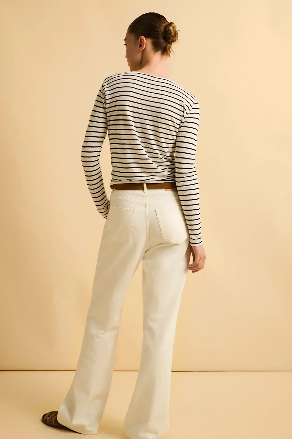 Eseoese CAMISETA LINO LINEN STRIPES Precio ultrabajo