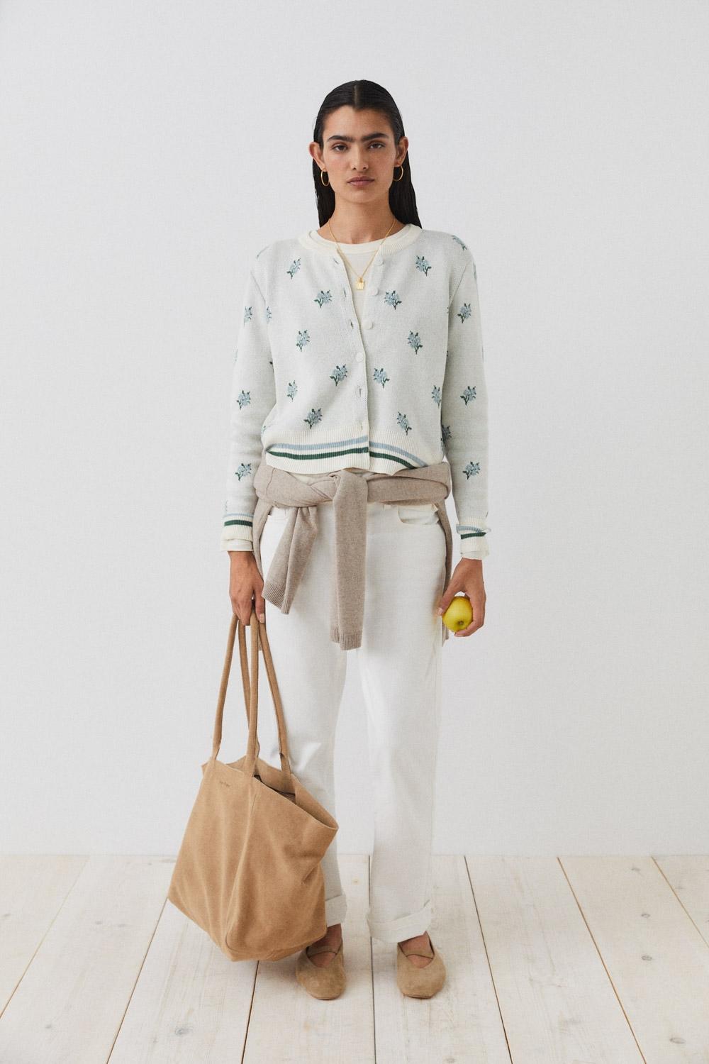 Eseoese CÁRDIGAN JACQUARD RENOIR Precio de fábrica