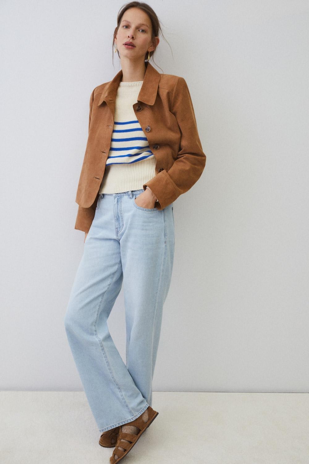 Eseoese CHAQUETA SUEDE DYLAN Superdescuento
