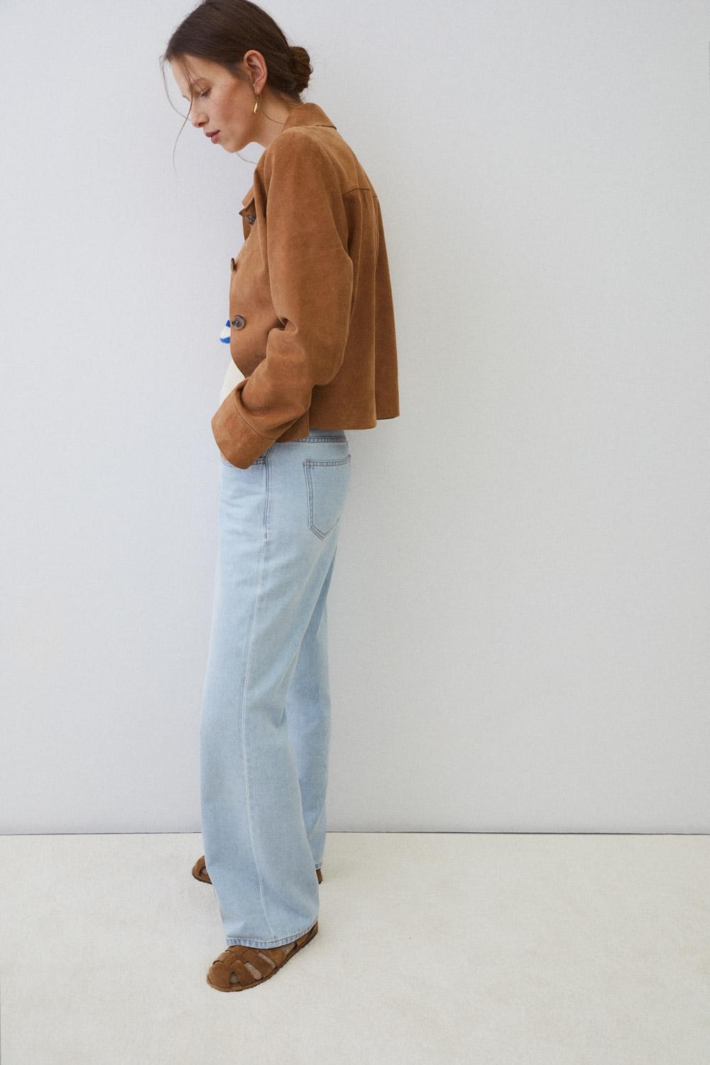 Eseoese CHAQUETA SUEDE DYLAN Superdescuento