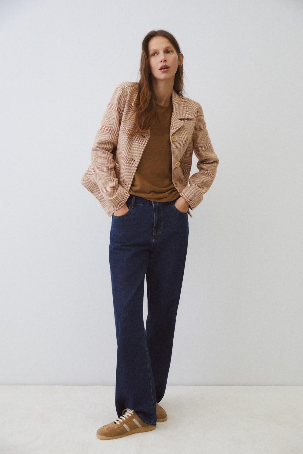 Eseoese CHAQUETA CUADROS SYLVIE Outlet
