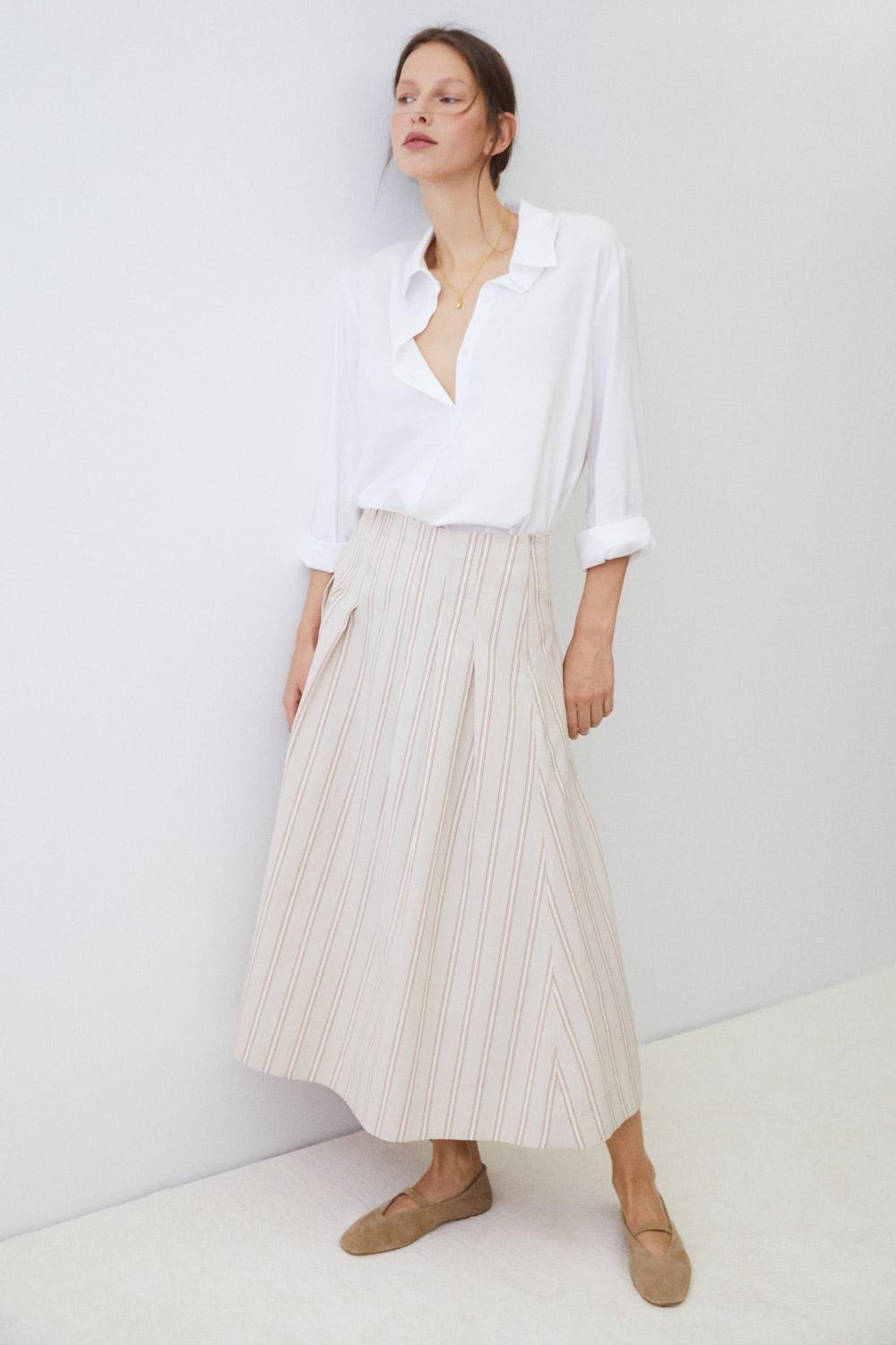 Eseoese FALDA MIDI OCCITANE Rebajas de fábrica