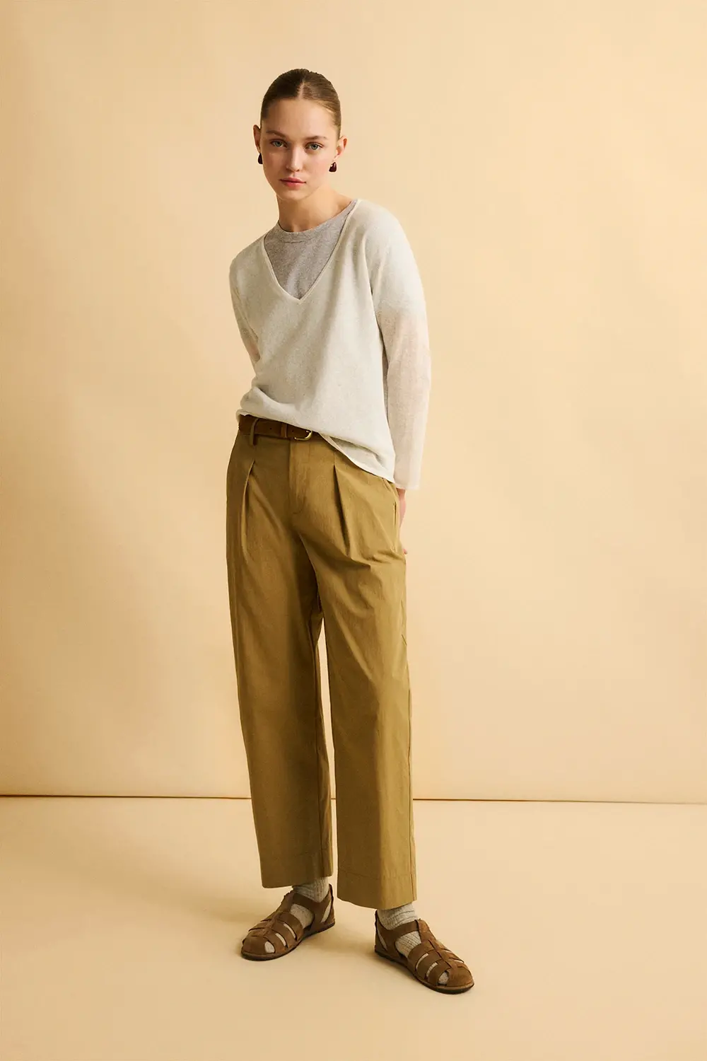 Eseoese PANTALÓN PINZAS GIORGIO Solo queda un día
