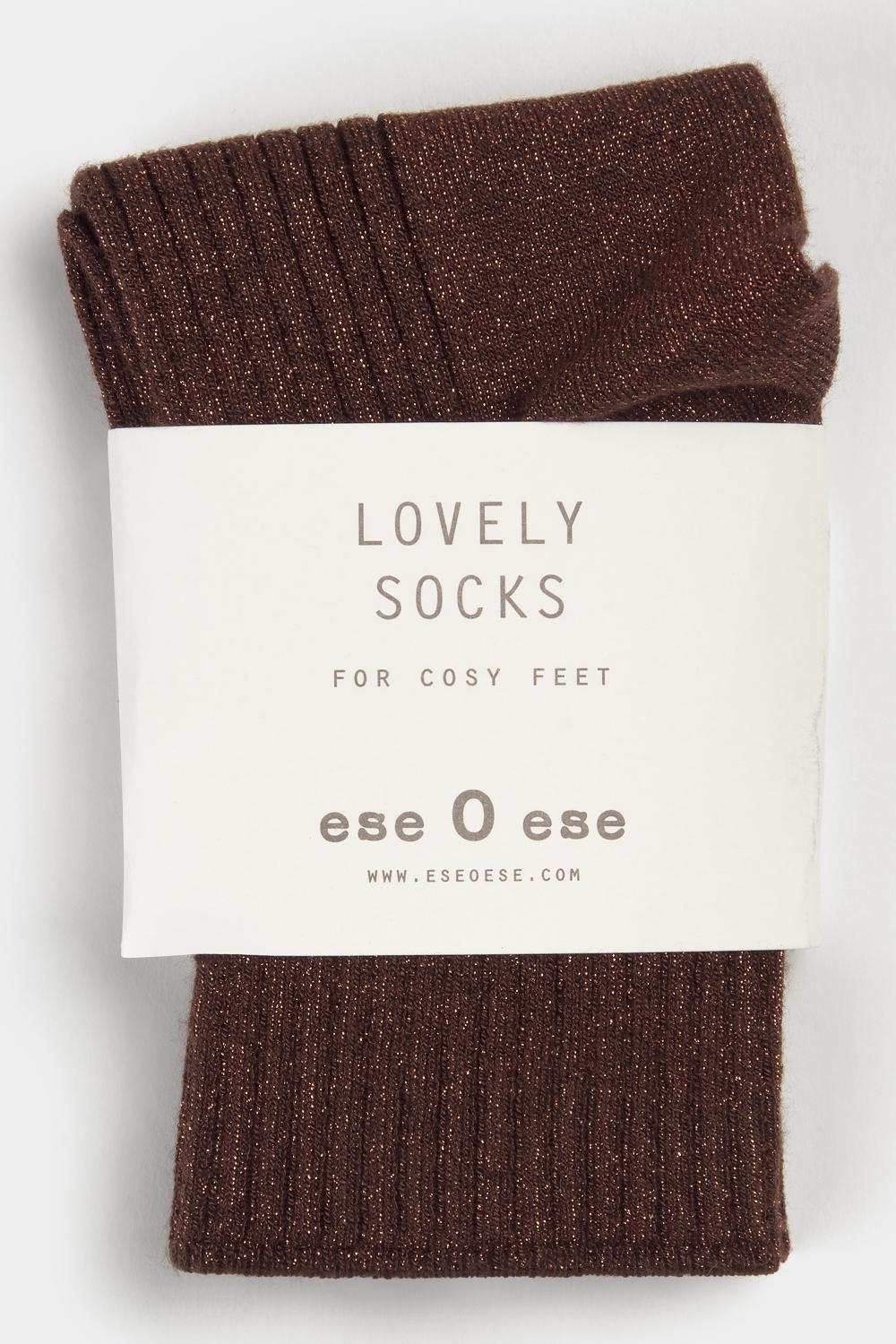 Eseoese CALCETINES LUREX SHORT Tienda de fábrica