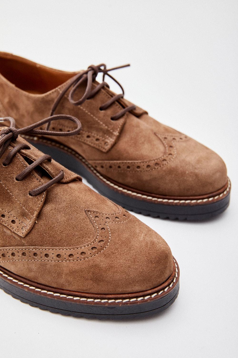 Eseoese ZAPATO OXFORD SUEDE Ofertas especiales