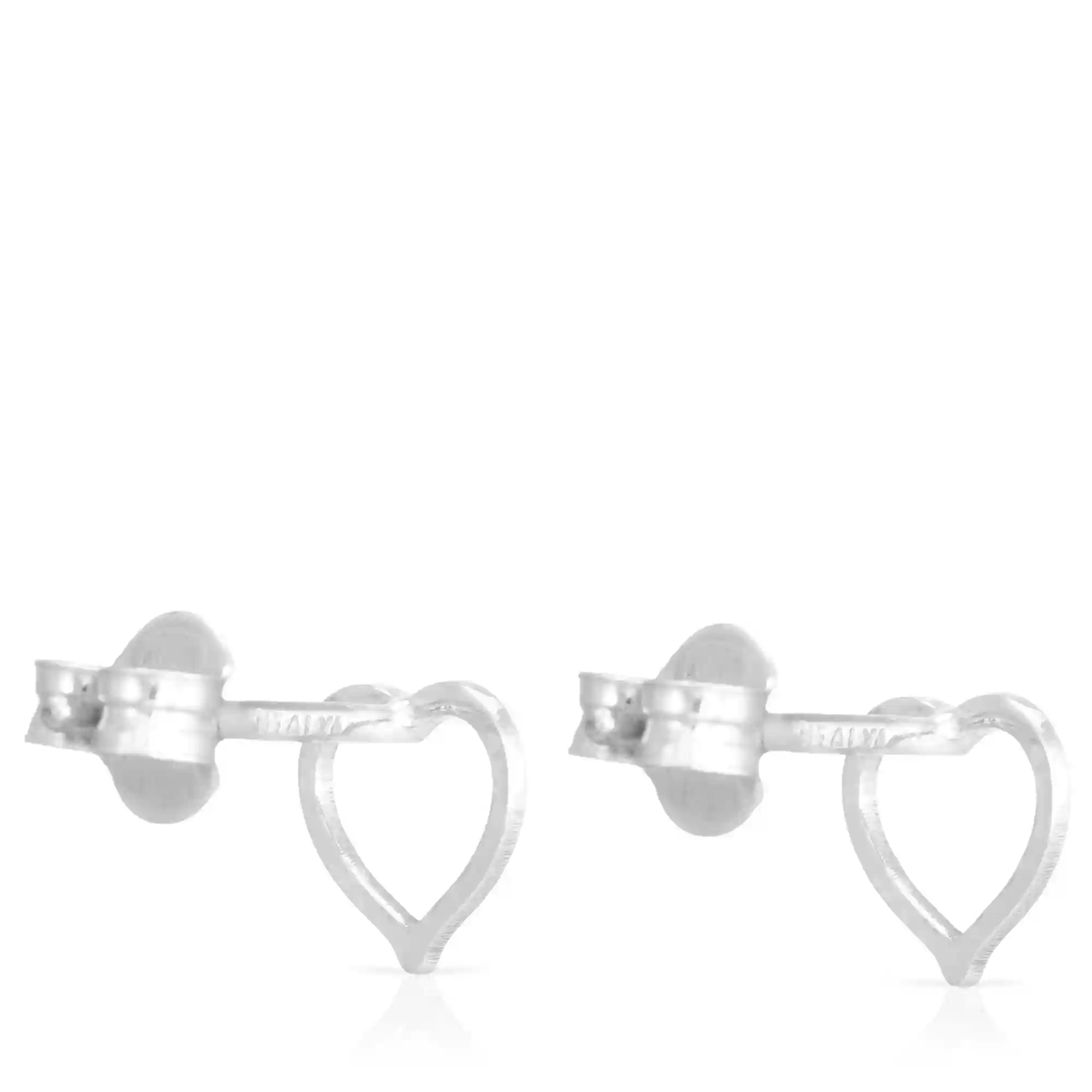 Firenze artegiani Pendiente de Plata de Ley 925 en forma de corazón Descuentos del mes