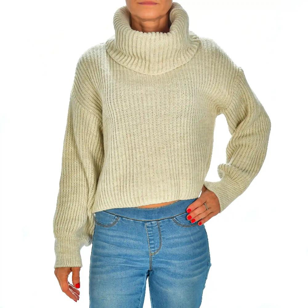 Firenze artegiani Jersey cuello vuelto talla única. Made in Italy Grandes ahorros