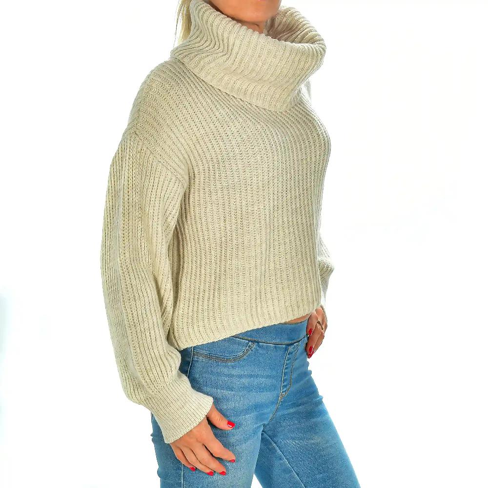 Firenze artegiani Jersey cuello vuelto talla única. Made in Italy Grandes ahorros