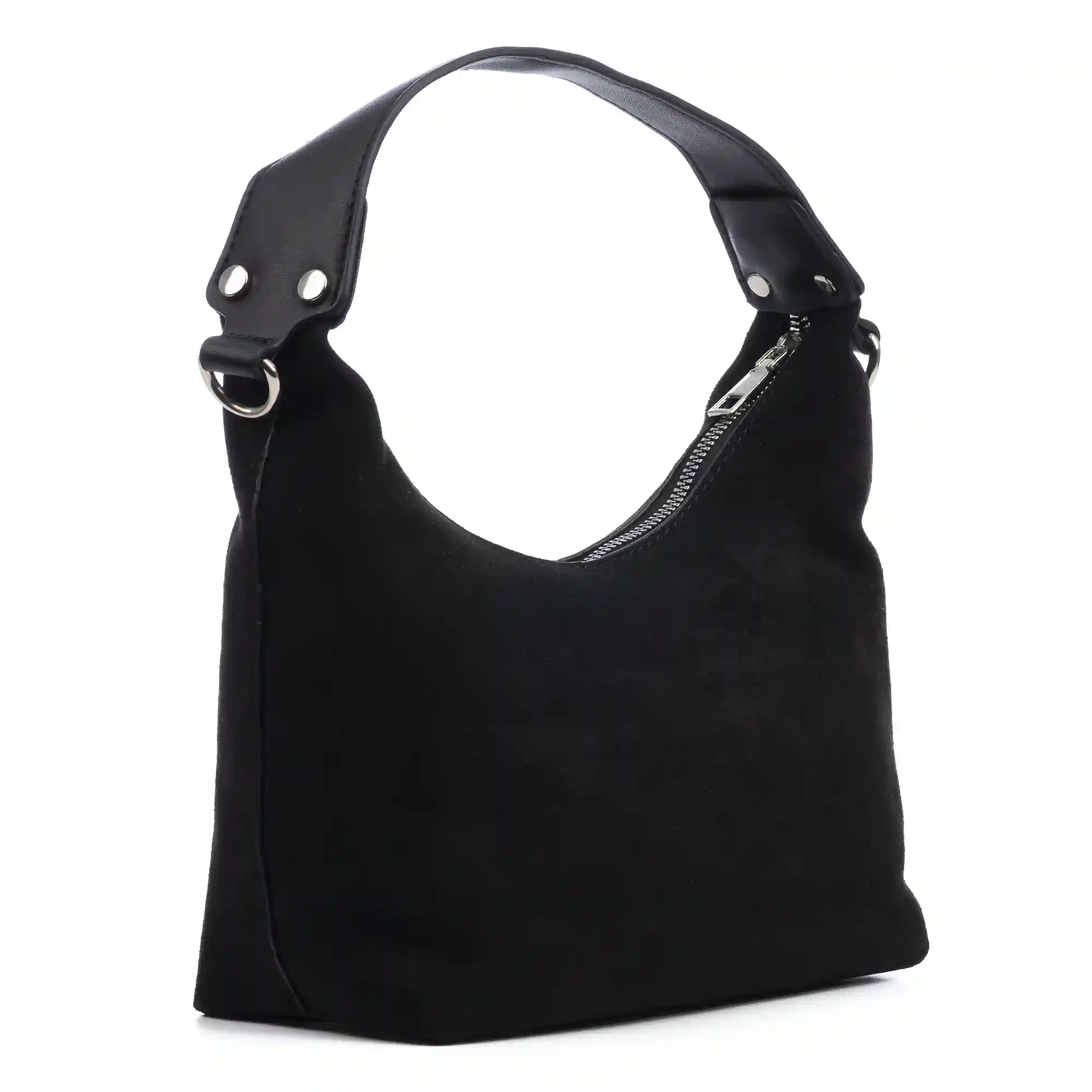 Firenze artegiani Atina bolso bandolera de piel auténtica gamuza Mejor oferta
