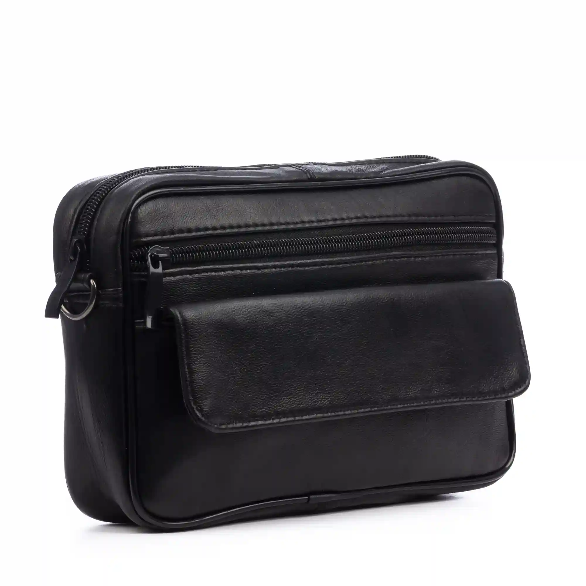 Firenze artegiani Atri bolso bandolera con 4 compartimentos de piel Dollaro Rebajas online