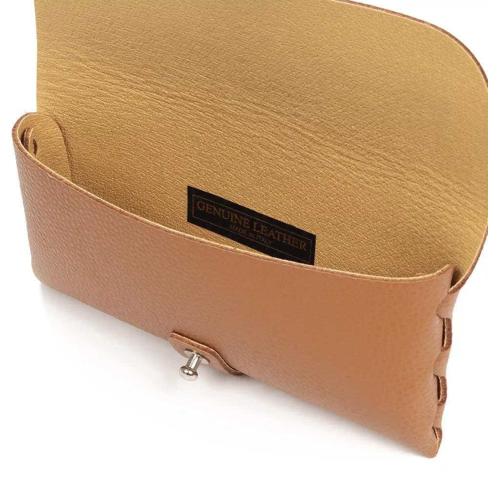 Firenze artegiani Argelato mini bolso de mano / cartera mujer. Piel auténtica Dollaro Outlet online