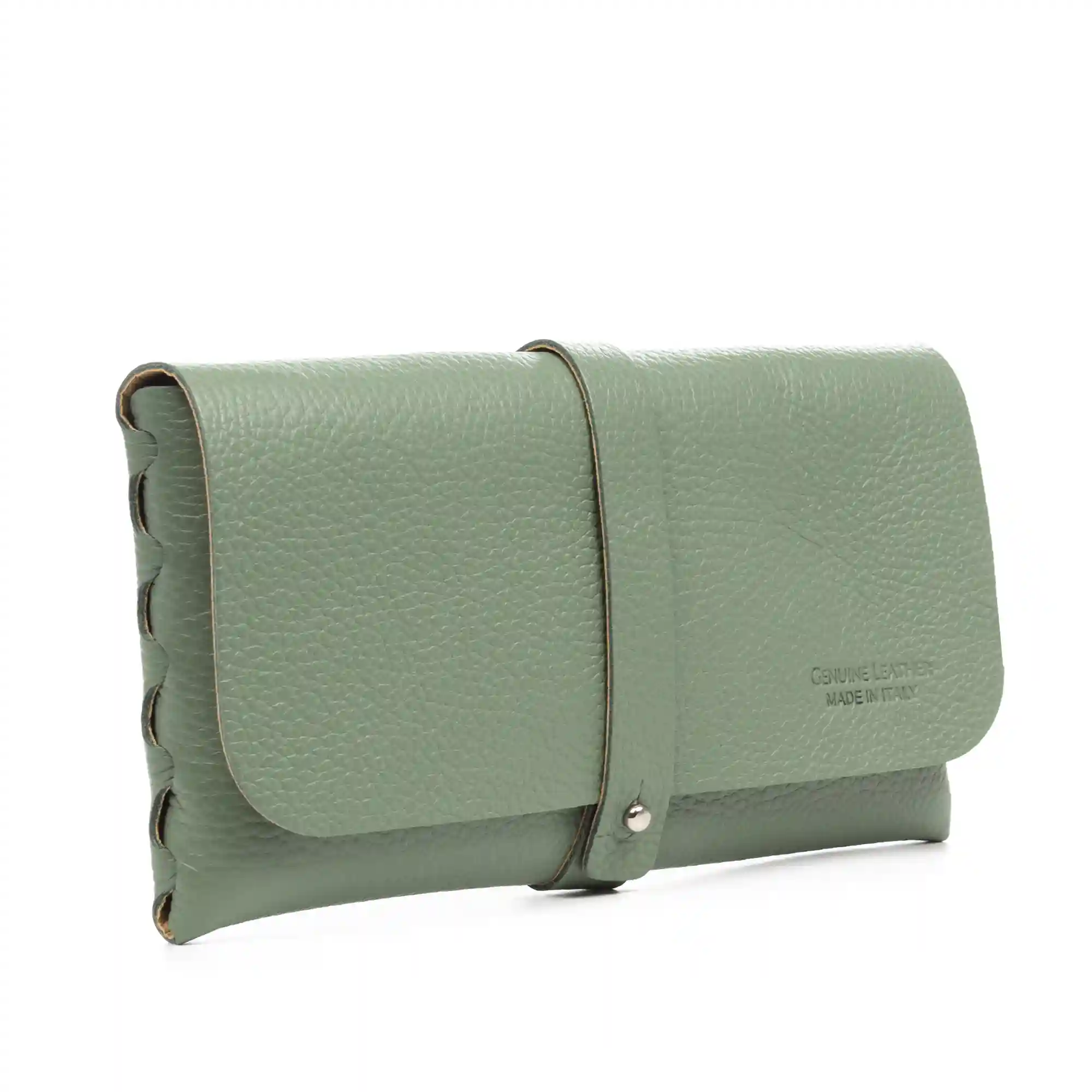 Firenze artegiani Arba bolso de mano mujer. Piel auténtica acabado Dollaro Venta caliente