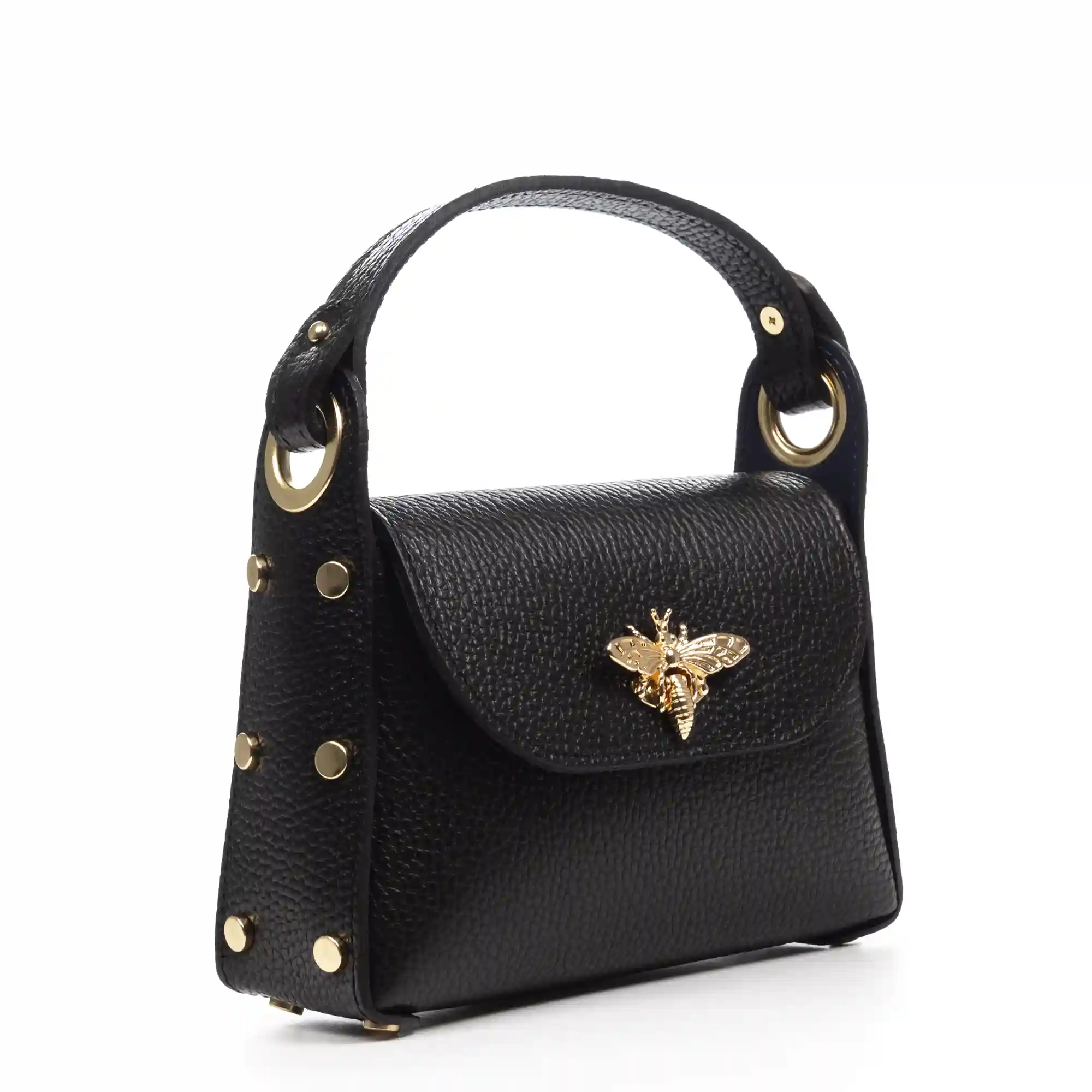 Firenze artegiani Aquileia bolso de mano mujer. Piel auténtica acabado Dollaro Gran oferta