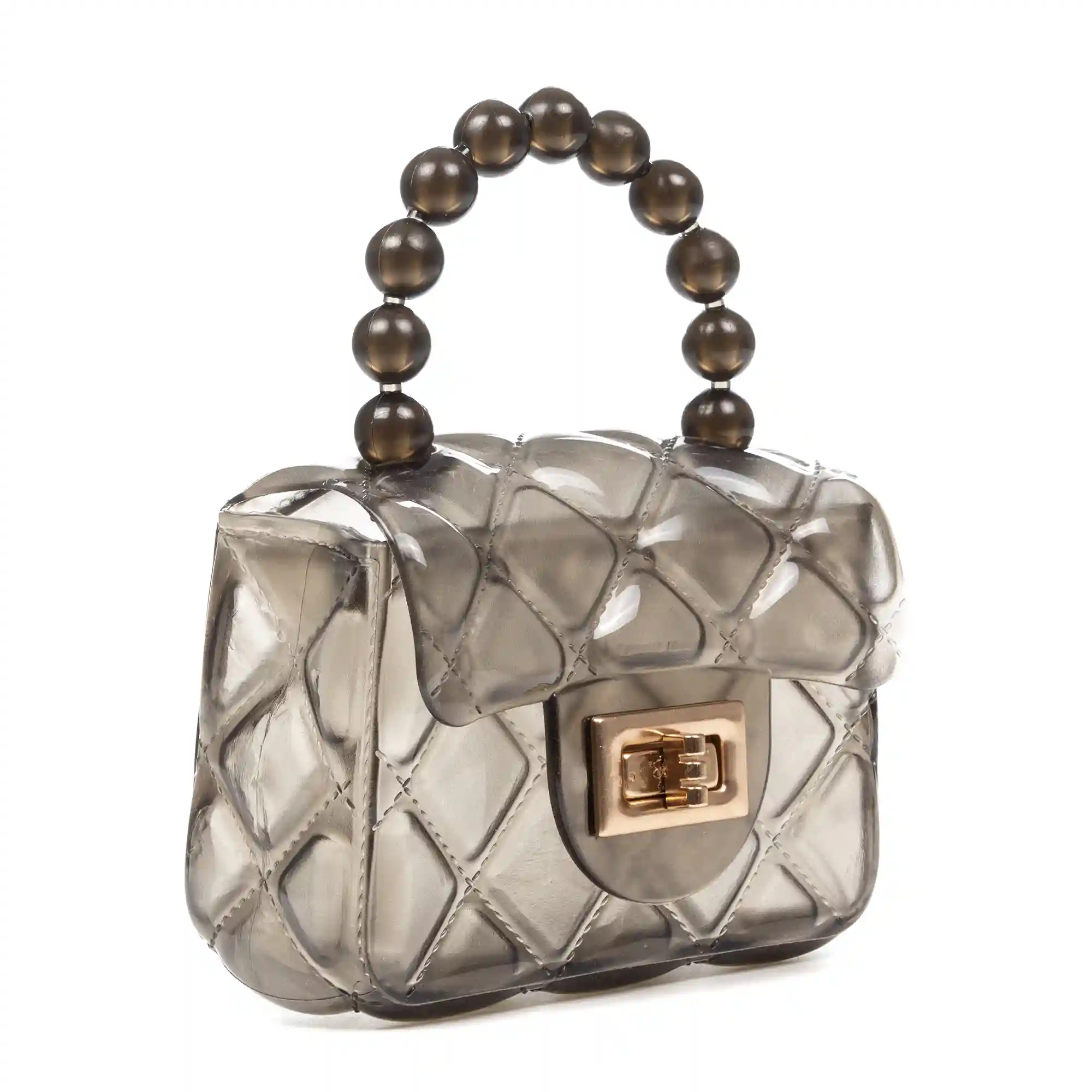 Firenze artegiani Villalvernia bolso de mano mini de pvc brillante Ventas relámpago