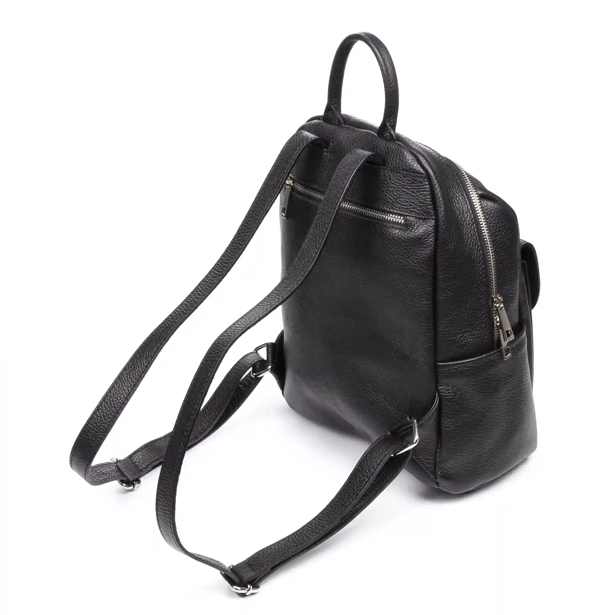 Firenze artegiani Albinea bolso mochila de mujer. Piel auténtica acabado Dollaro Envío gratis