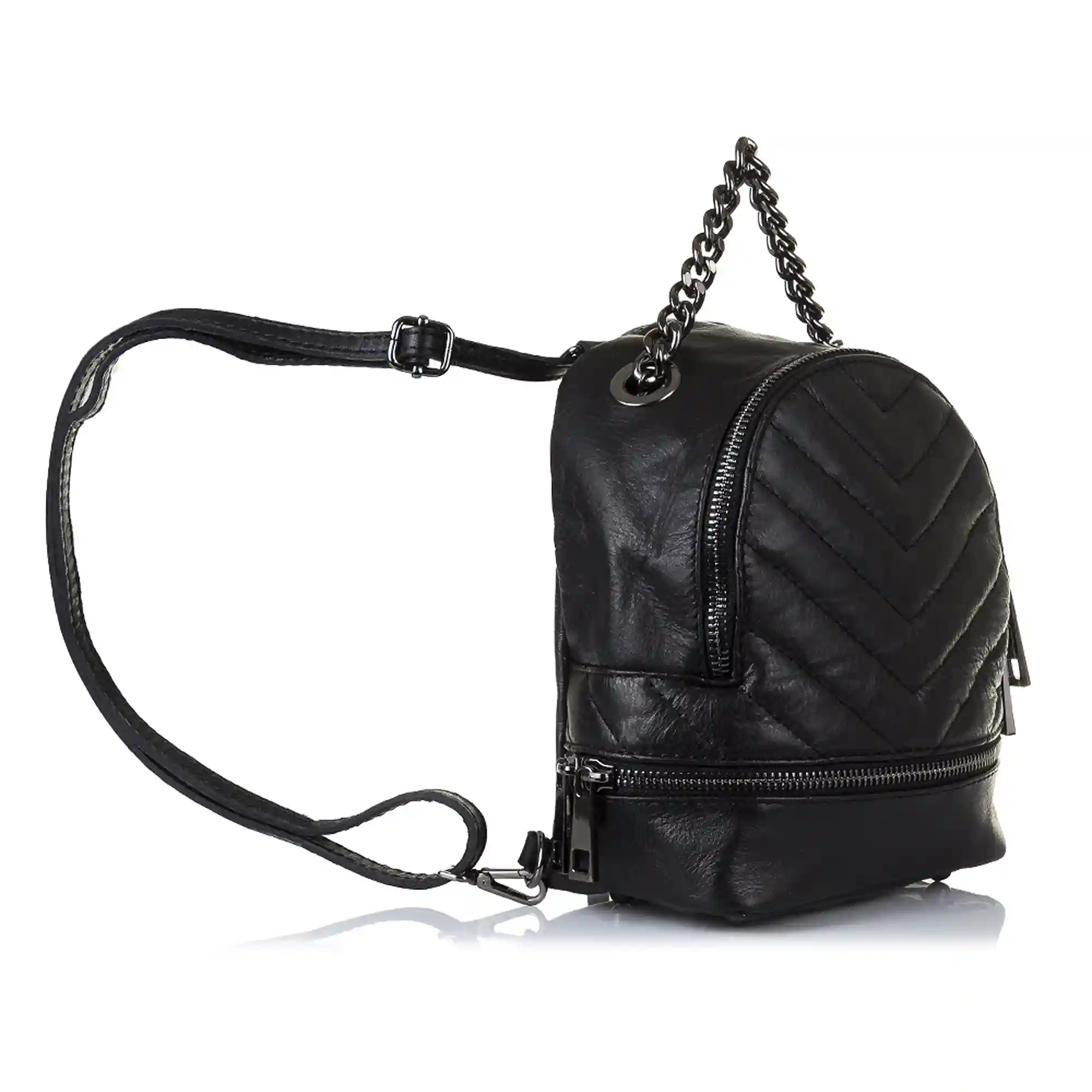 Firenze artegiani Affile Bolso mochila Mujer.Piel auténtica Sauvage ÚLTIMAS EDICIONES