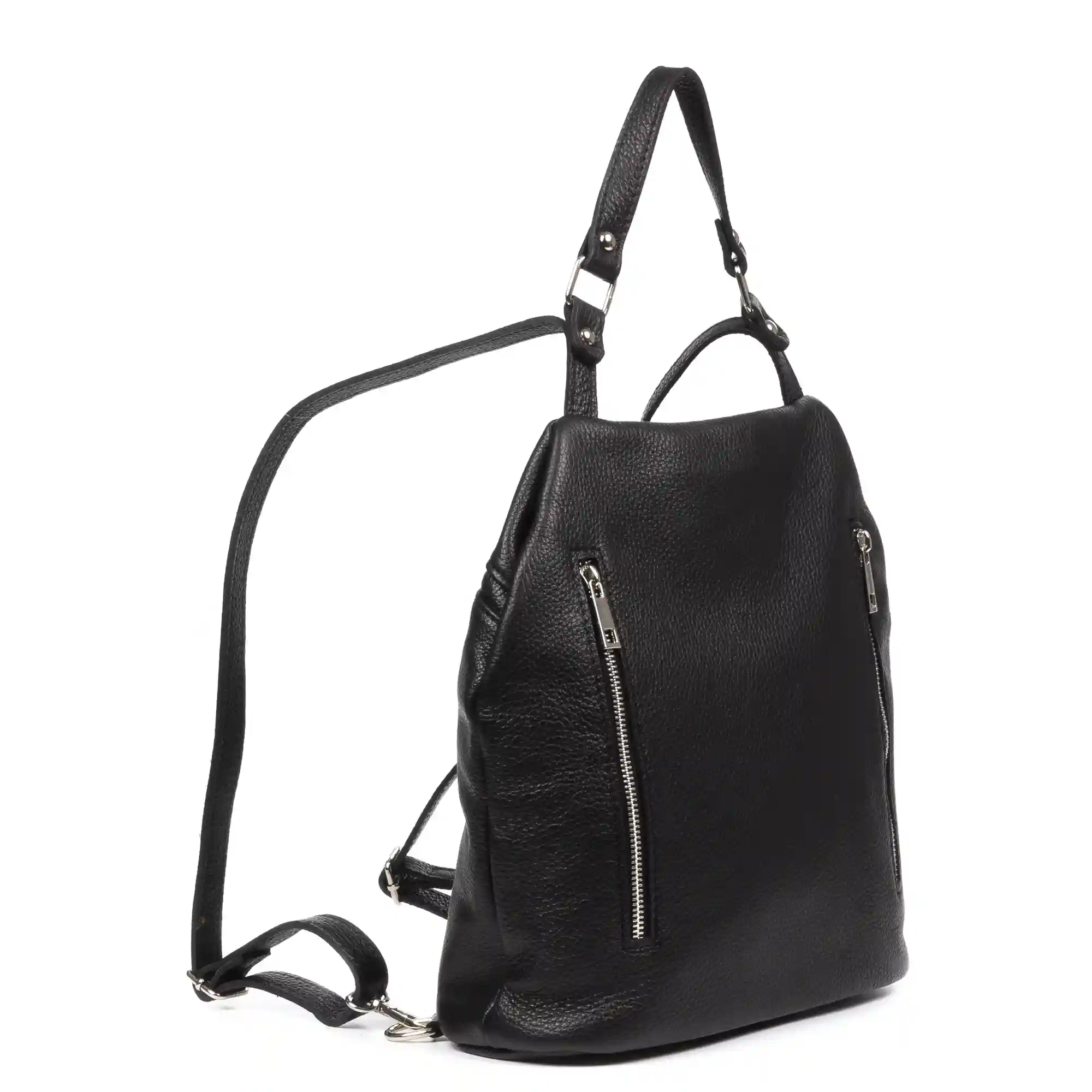Firenze artegiani Acquaformosa Bolso Mochila Piel Auténtica Dollaro Precio de fábrica
