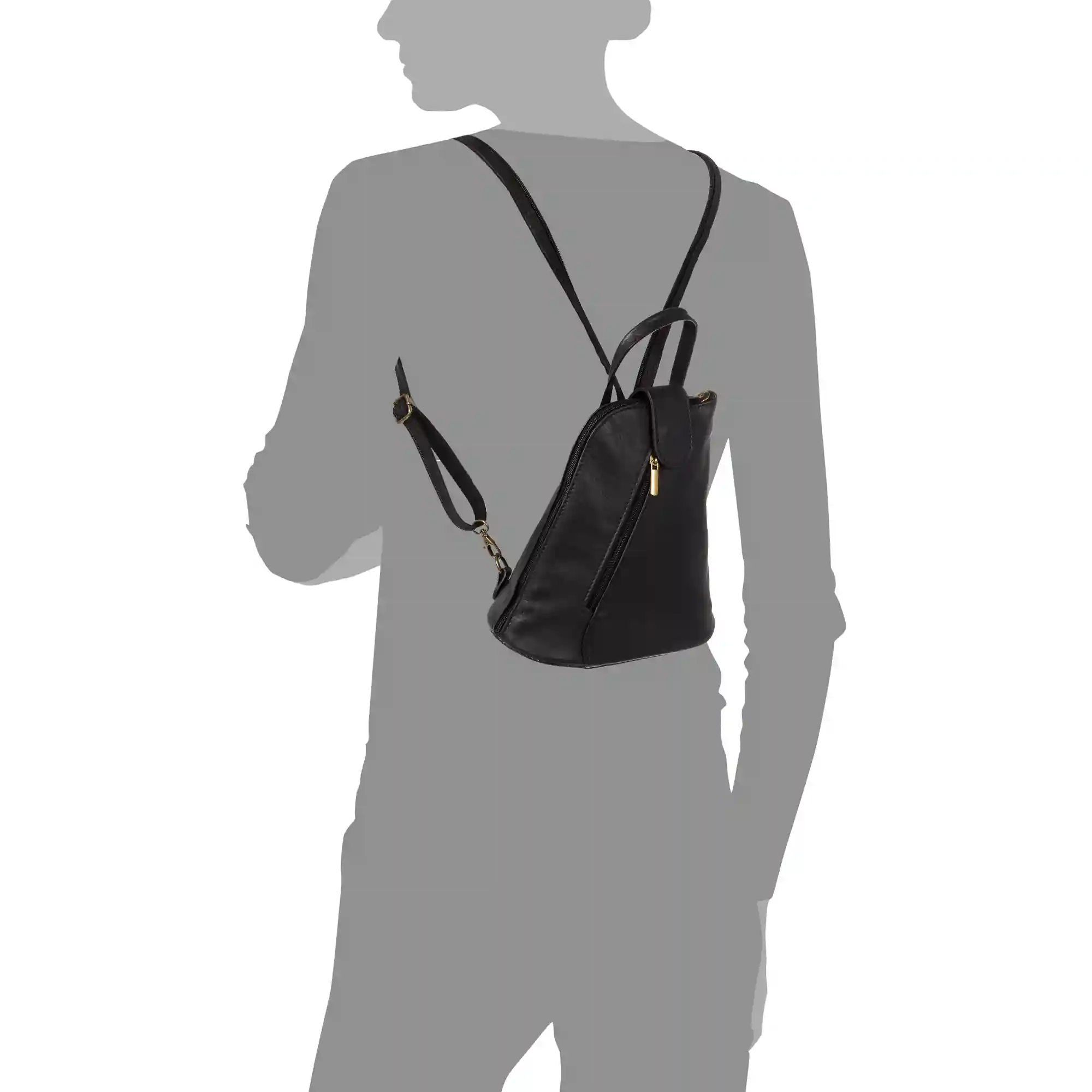 Firenze artegiani Carlotta Bolso mochila Mujer.Piel auténtica Sauvage Oferta especial de fábrica