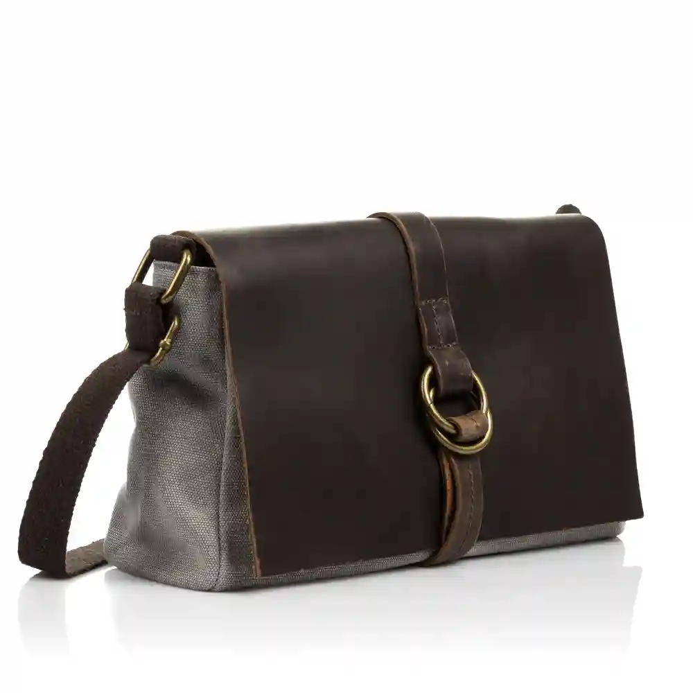 Firenze artegiani Eutalia Bolso Satchel Mujer.Tejido Lona Premium Superdescuento