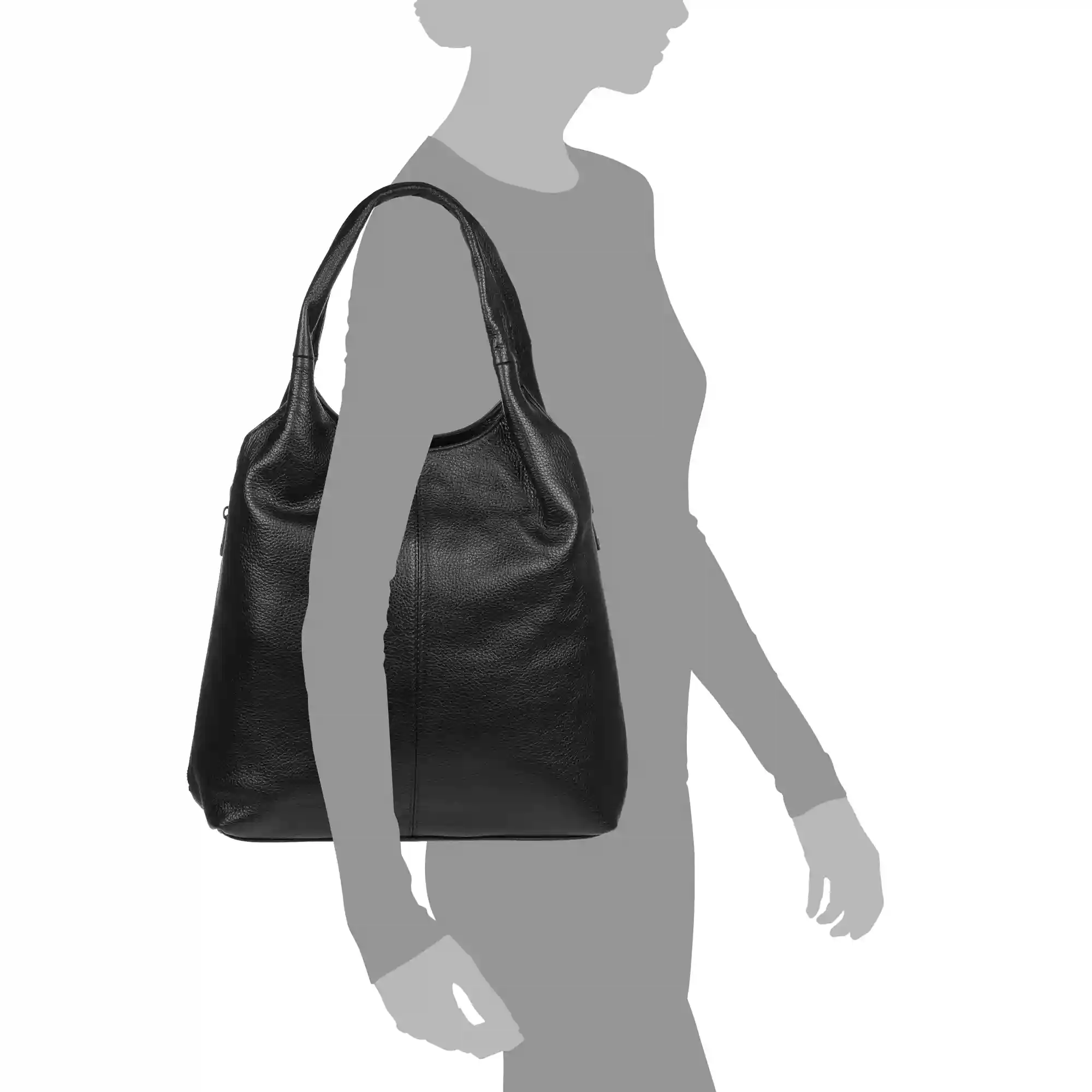 Firenze artegiani Alliste bolso shopper mujer. Piel auténtica Dollaro Ahorra y exporta