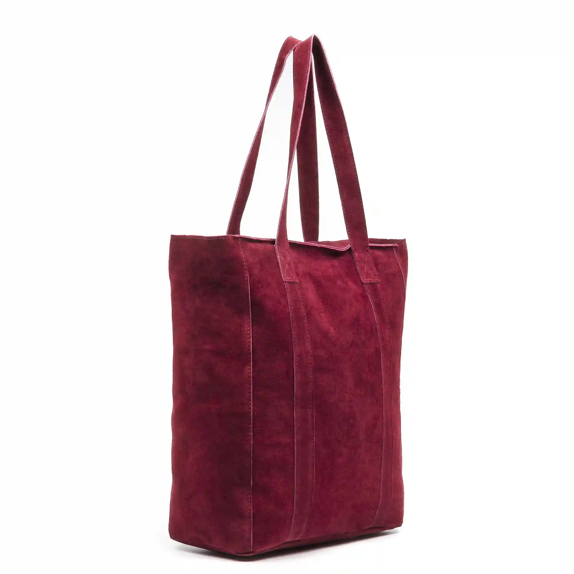 Firenze artegiani Albagiara Bolso Shopper mujer. Piel auténtica Gamuza Descuentos del mes