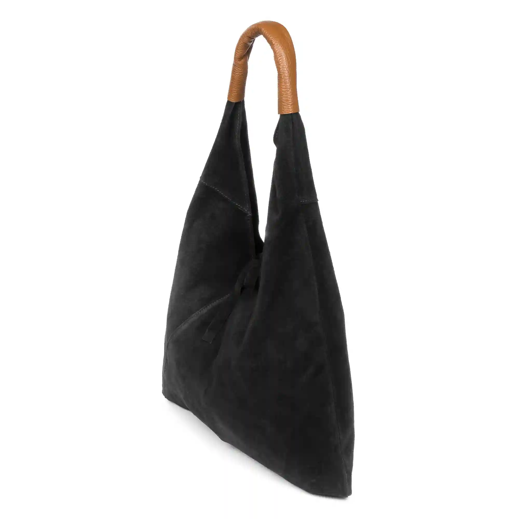Firenze artegiani Agnana Bolso Shopper Mujer. Piel auténtica Gamuza y Dollaro Ofertas de temporada
