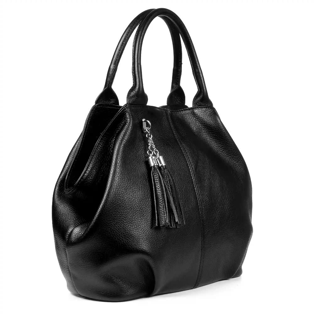 Firenze artegiani Zenobia Bolso Shopper Mujer.Piel auténtica Dollaro Rebajas de fin de temporada