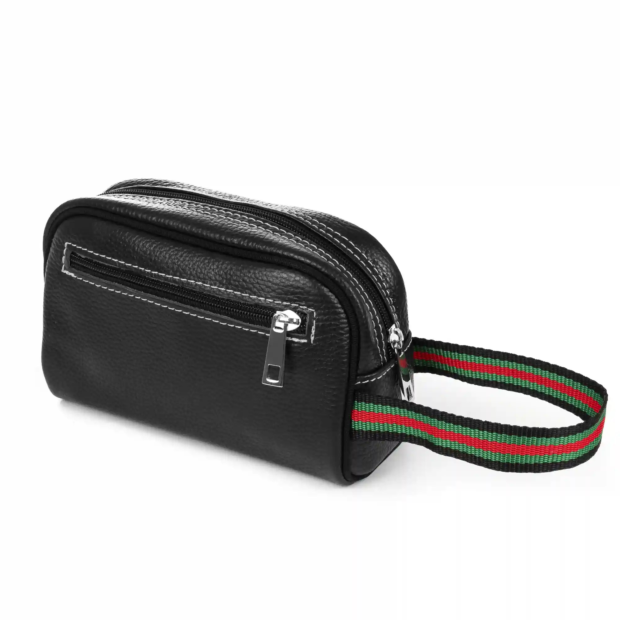 Firenze artegiani Atanasia Organizador de bolso/NECESER Hombre.Piel auténtica Dollaro 2025