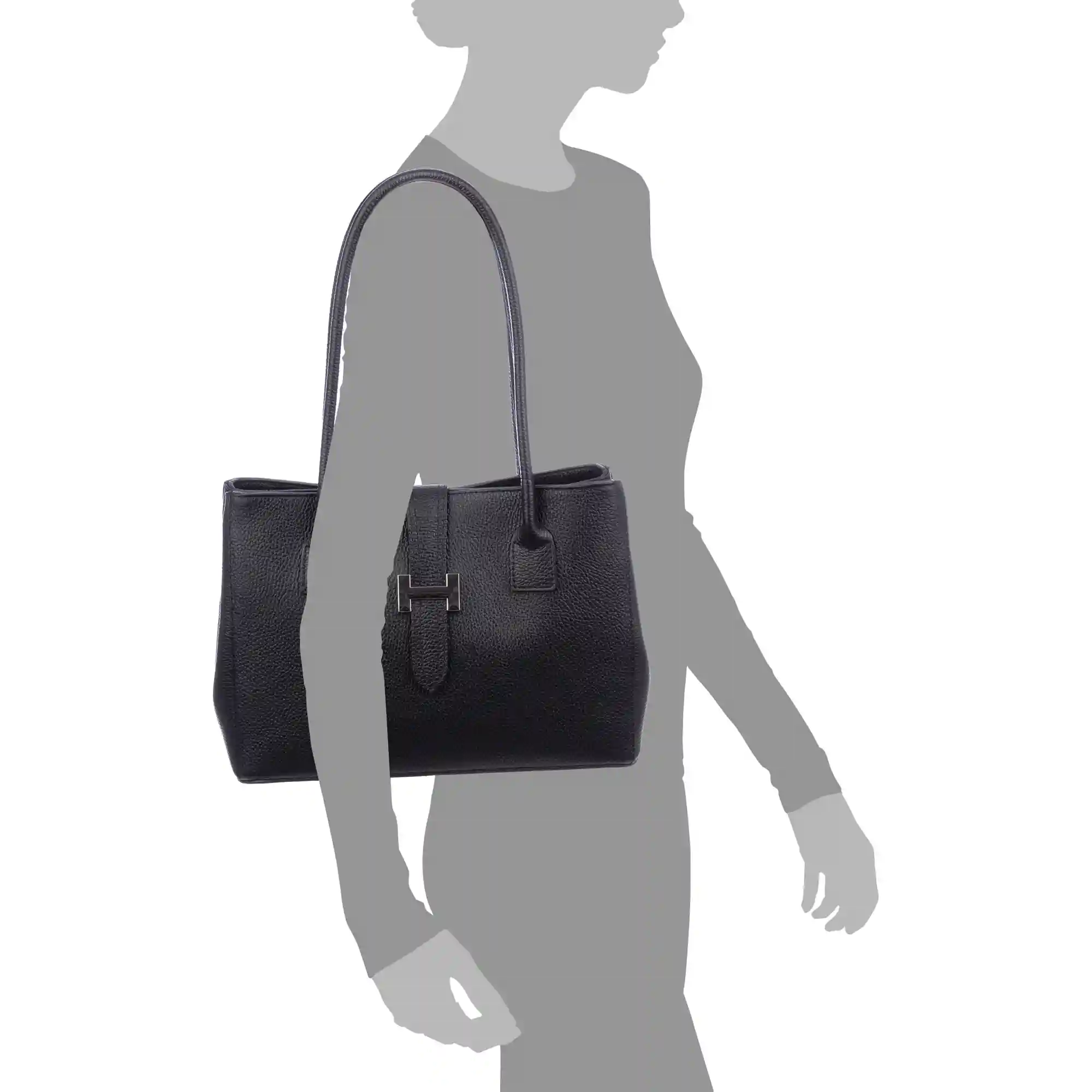 Firenze artegiani Auditore bolso Tote mujer piel auténtica Dollaro Outlet