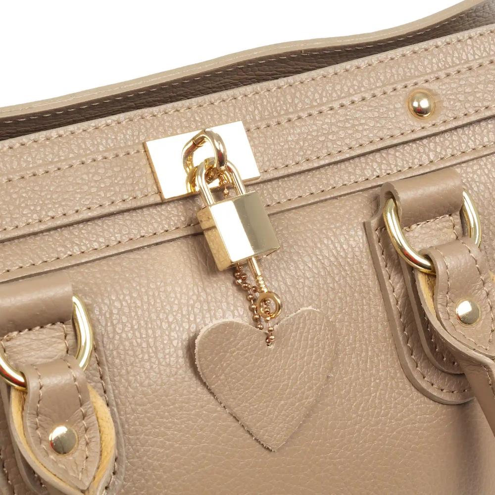 Firenze artegiani Arpaise bolso tote mujer. Piel Dollaro auténtica Ofertas