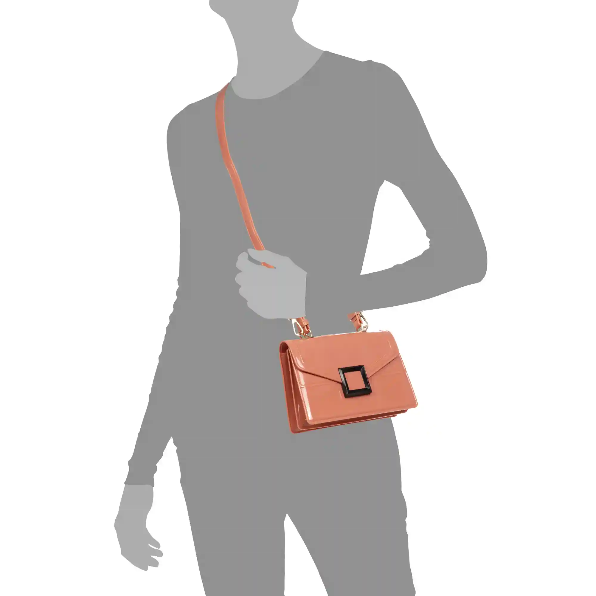 Firenze artegiani Zapponeta bolso tote mini de PVC En oferta