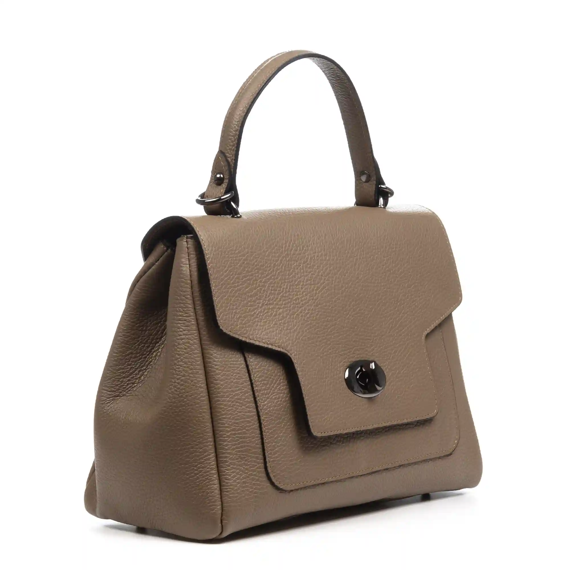 Firenze artegiani Arcisate bolso Tote mujer. Piel auténtica acabado Dollaro Rebajas de fábrica