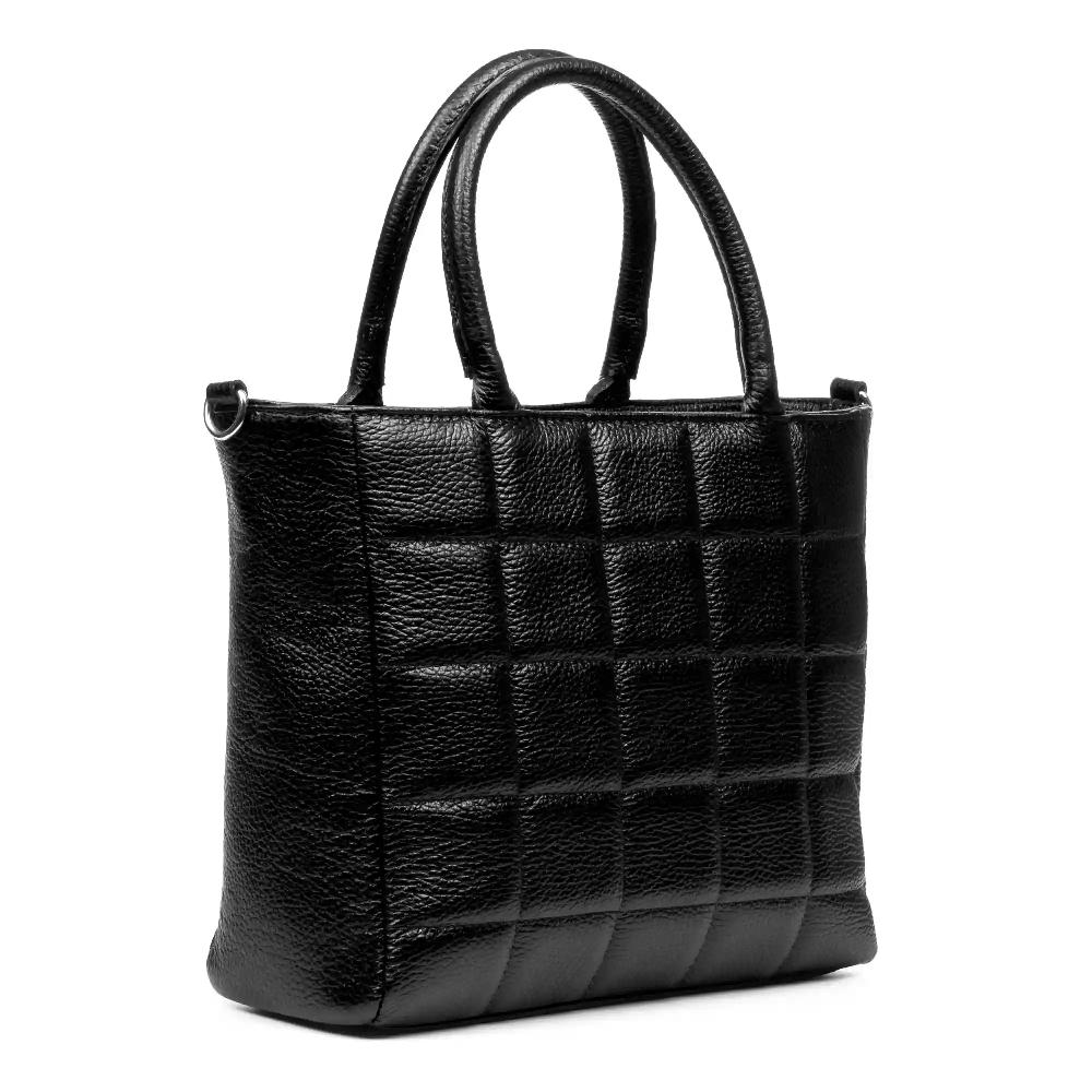 Firenze artegiani Albizzate bolso tote de mujer. Piel auténtica acabado Dollaro acolchado Rebajas online