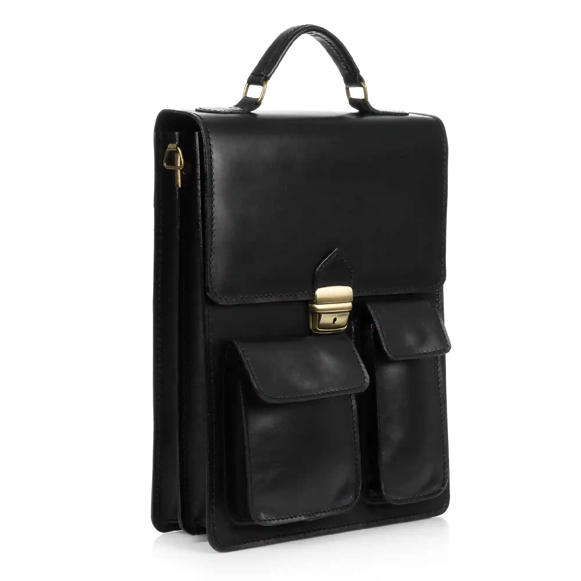 Firenze artegiani Fiorino Maletin Unisex.Piel auténtica Tamponato Liquidación