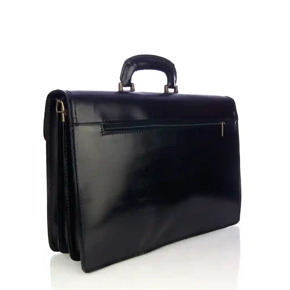 Firenze artegiani Parma Maletin Unisex.Piel auténtica Vaqueta Tienda de fábrica
