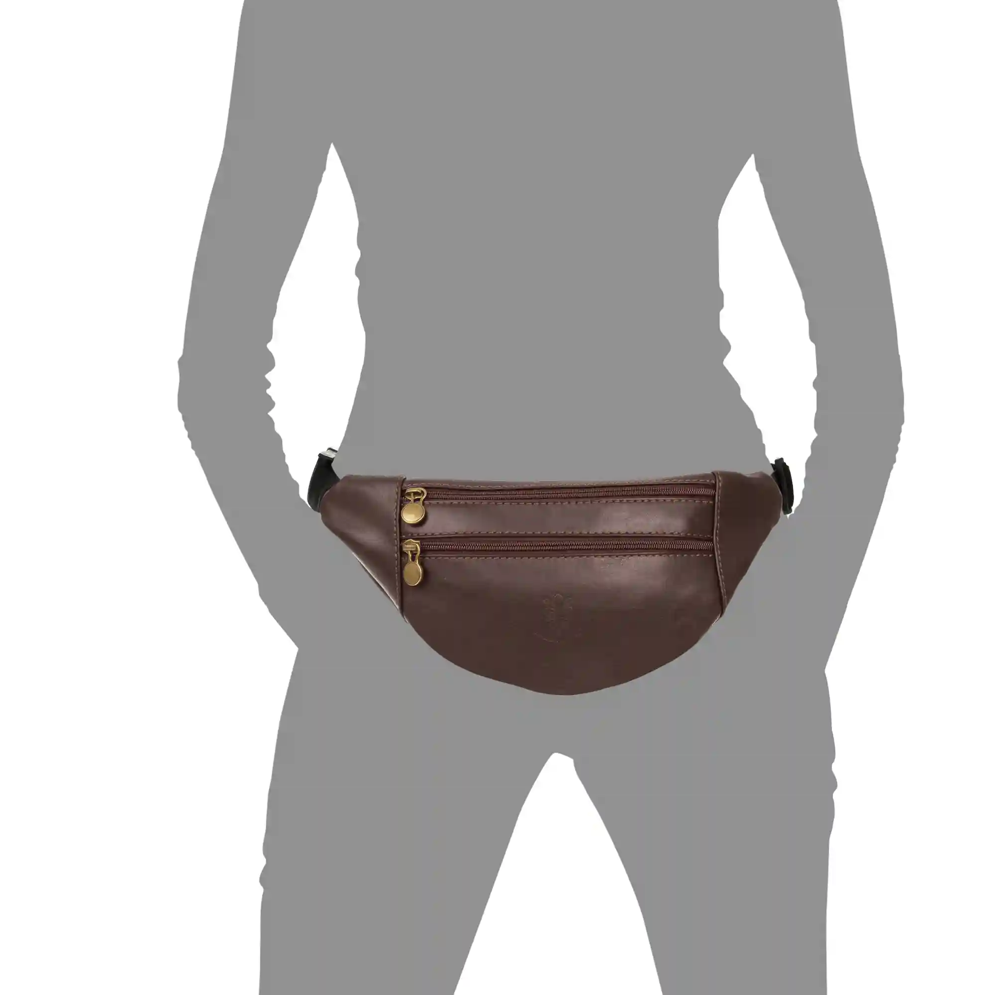 Firenze artegiani Clara Riñonera de moda Unisex. Piel auténtica Sauvage En oferta
