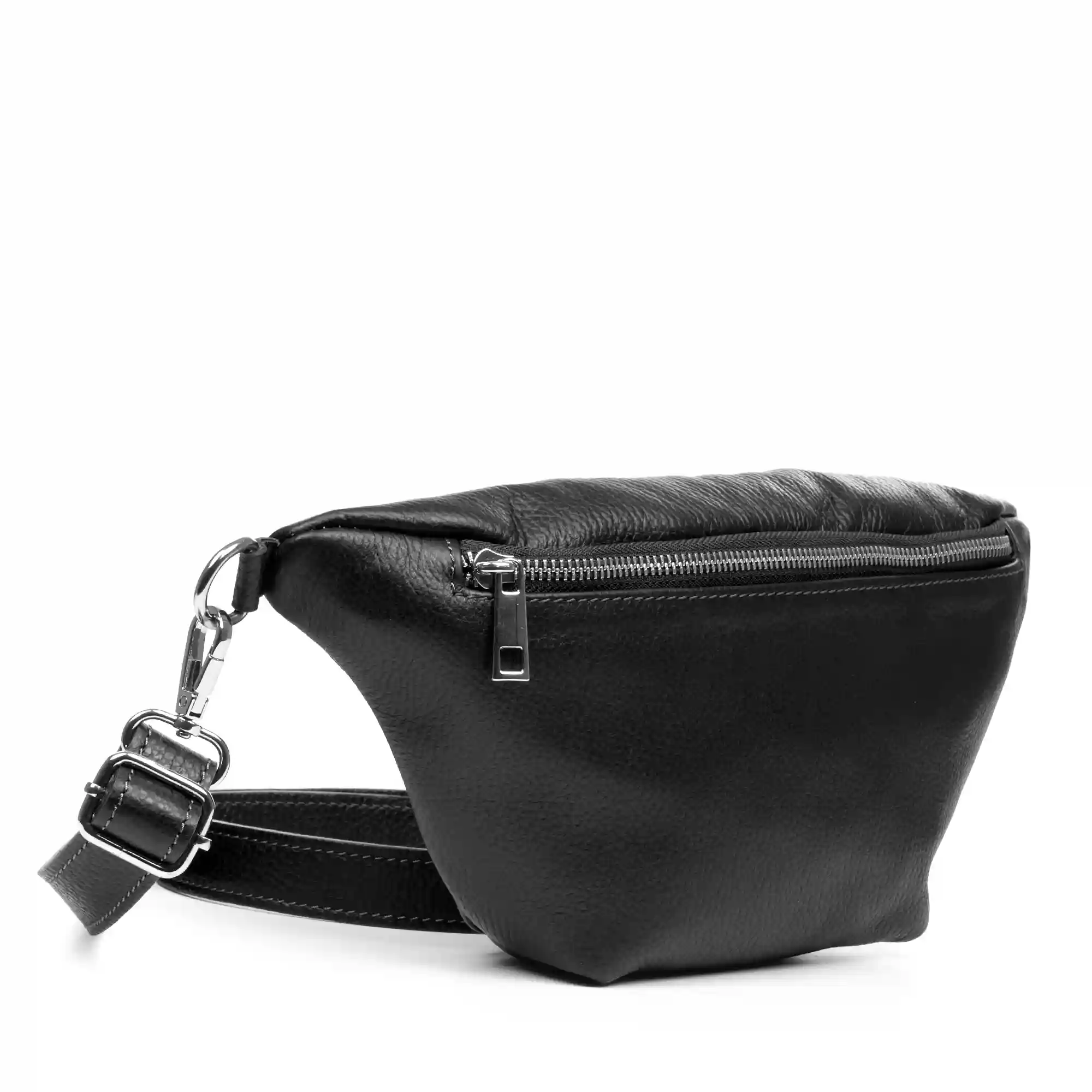 Firenze artegiani Amandola riñonera de moda Unisex. Piel auténtica Dollaro Última moda