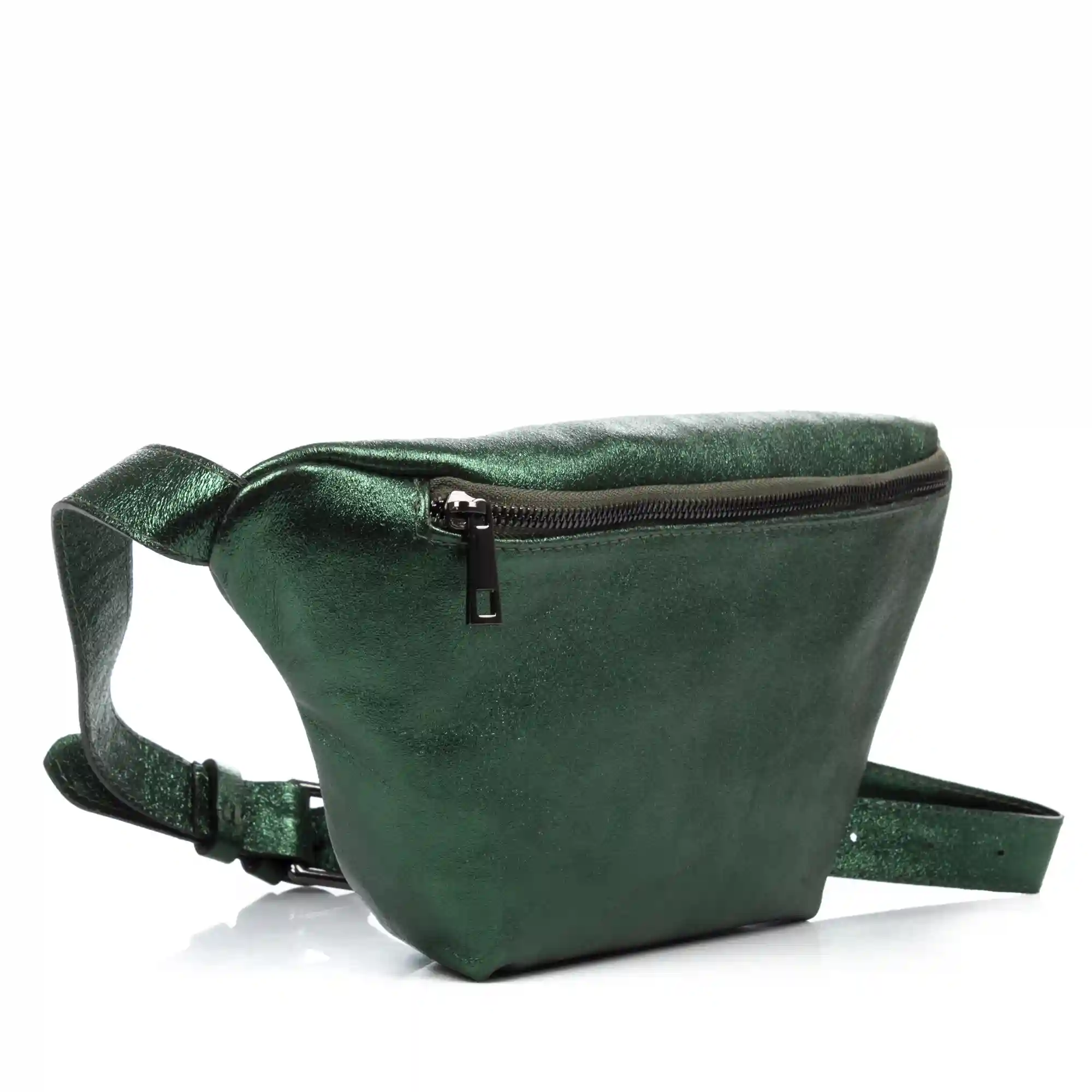 Firenze artegiani Altofonte riñonera de moda Unisex. Piel auténtica Gamuza lacada Descuento por venta flash