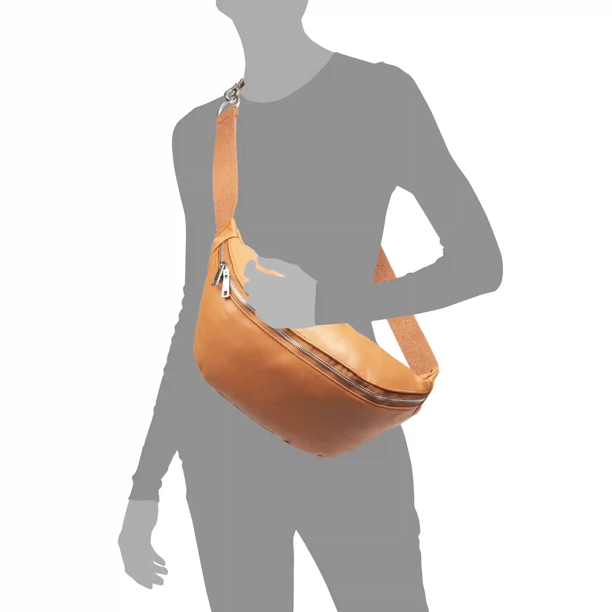 Firenze artegiani Alfedena riñonera grande unisex. Piel auténtica Sauvage Ofertas especiales