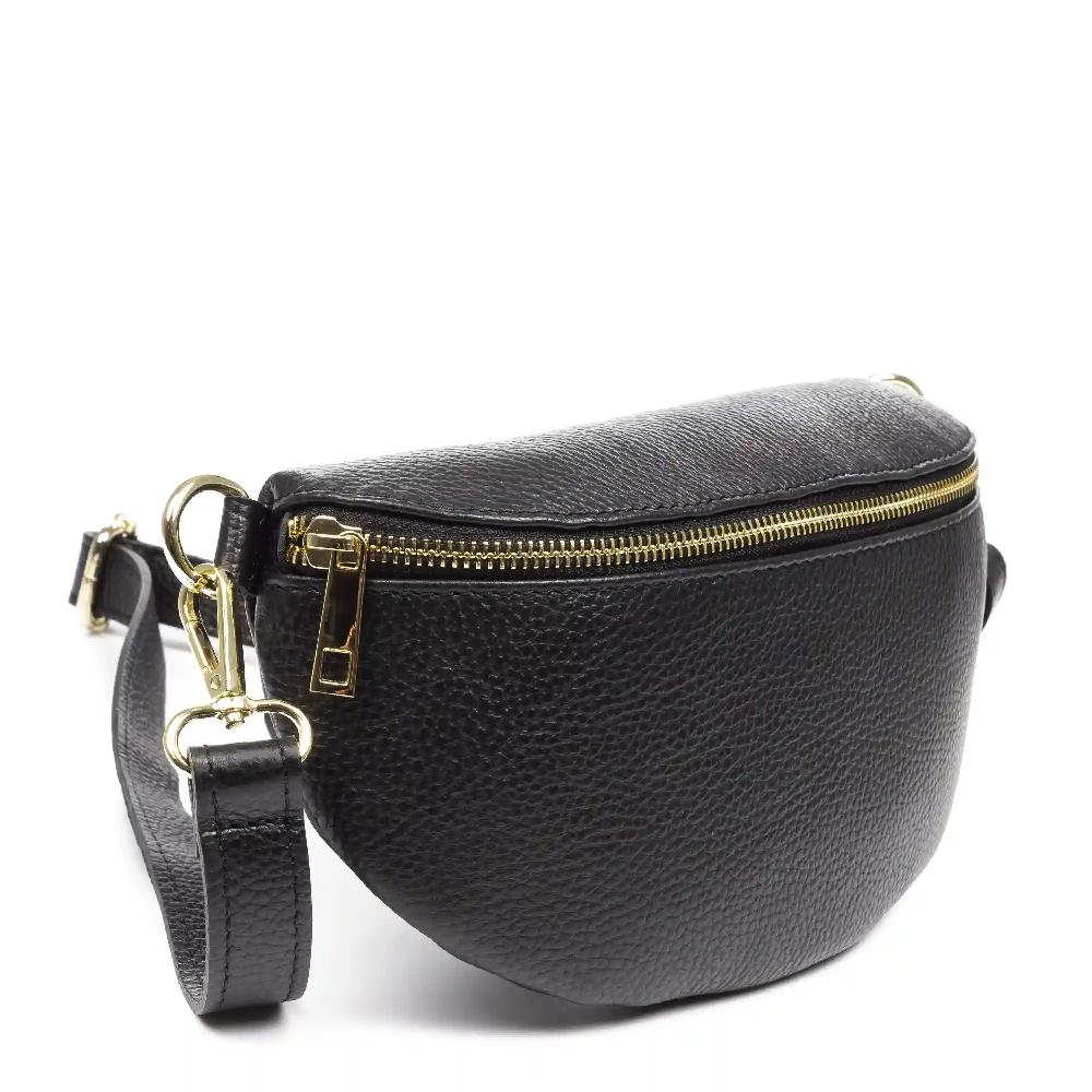 Firenze artegiani Ambra Riñonera de moda Unisex. Piel auténtica Dollaro 2025