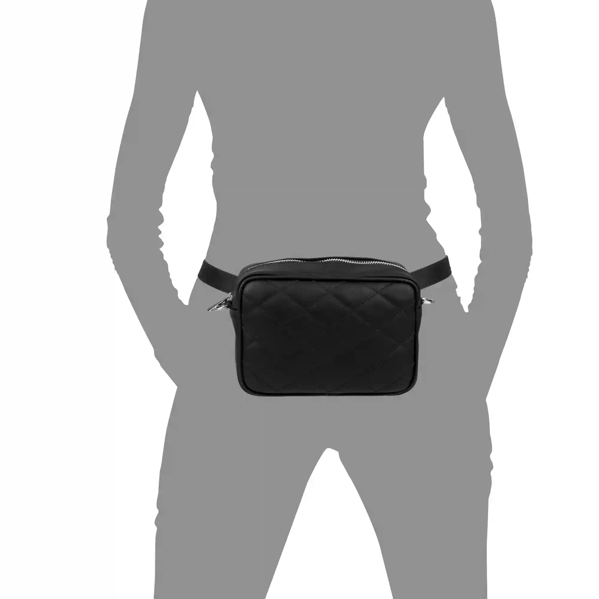 Firenze artegiani Serafina Riñonera de moda Unisex.Piel auténtica Sauvage Acolchado En línea