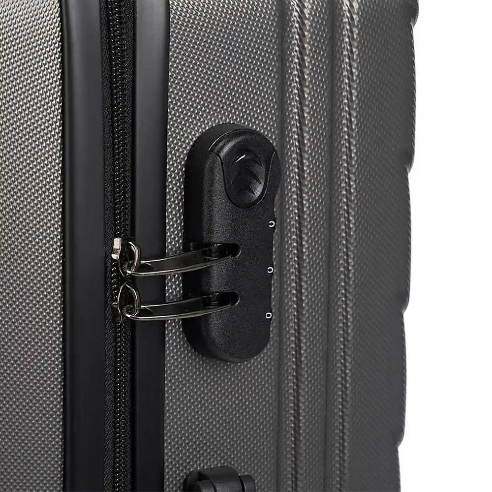Firenze artegiani Maleta trolley de cabina en ABS ligera y resistente. Diseño escamas Ofertas